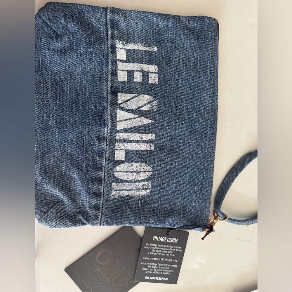 COPY - One teaspoon denim clutch